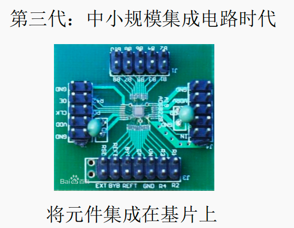 中小规模集成电路时代