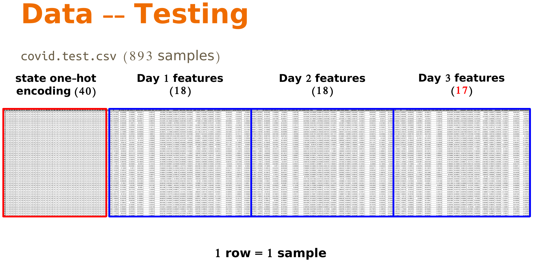 Testing Data Inspection