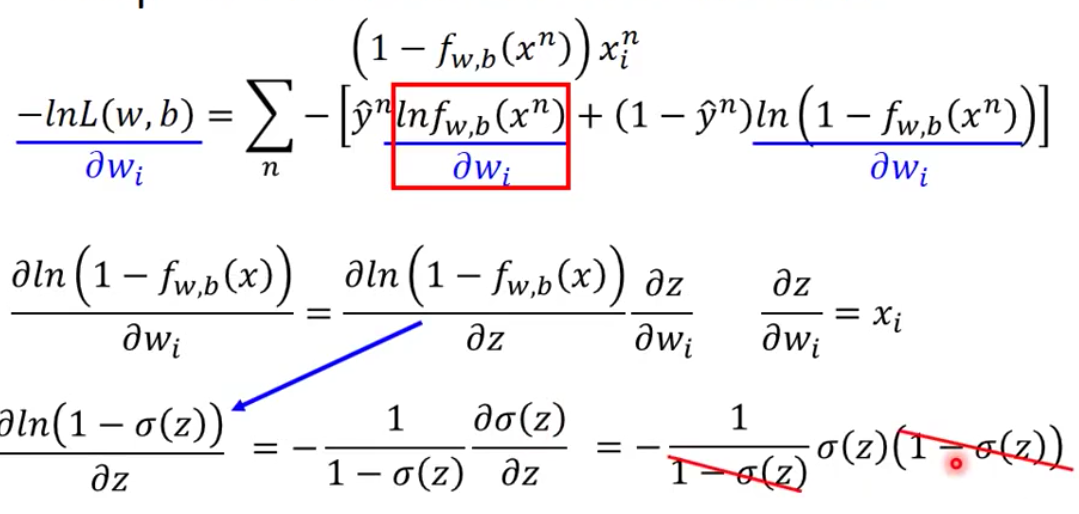 Logistic Regression求Gradient——第二项