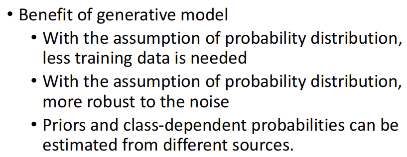 Generative Model的优点