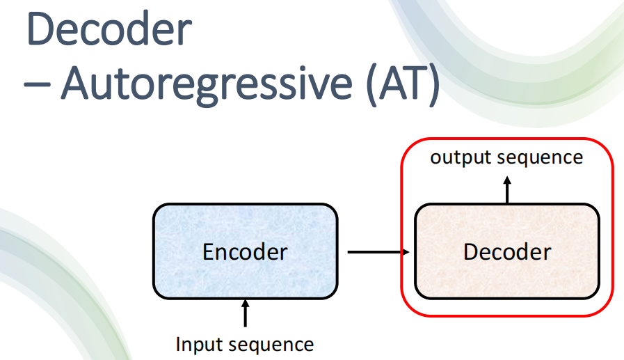 AutoRegressive的Decoder