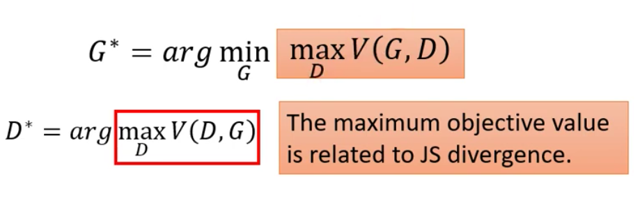 Discriminator的Objective Function替换Divergence